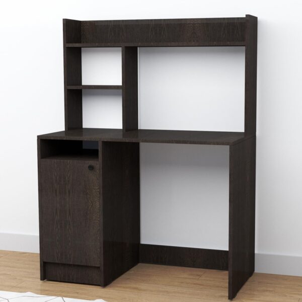SAMT Wooden Study Table with Hutch & Bottom Storage - Image 3