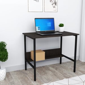 Compact Study Table / Desk with Shelf for Home & Office