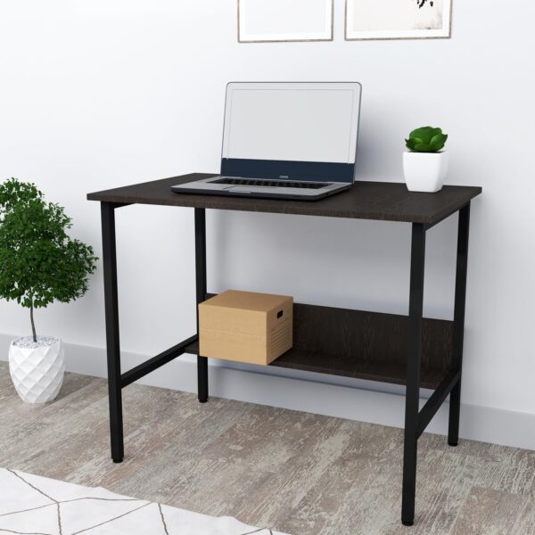 Compact Study Table / Desk with Shelf for Home & Office - Image 2